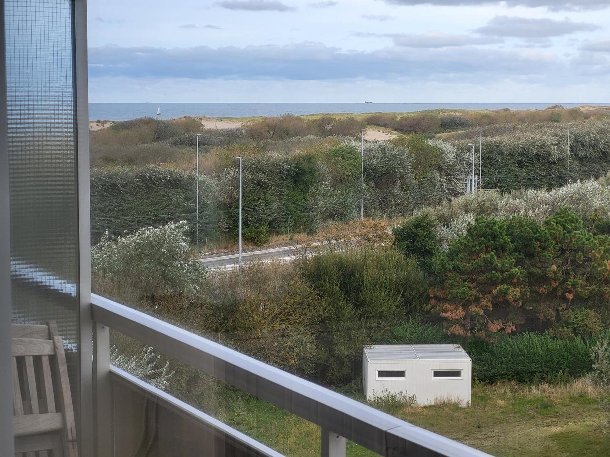Studio With Sea View And Panoramic View In Bredene Buitenkant foto