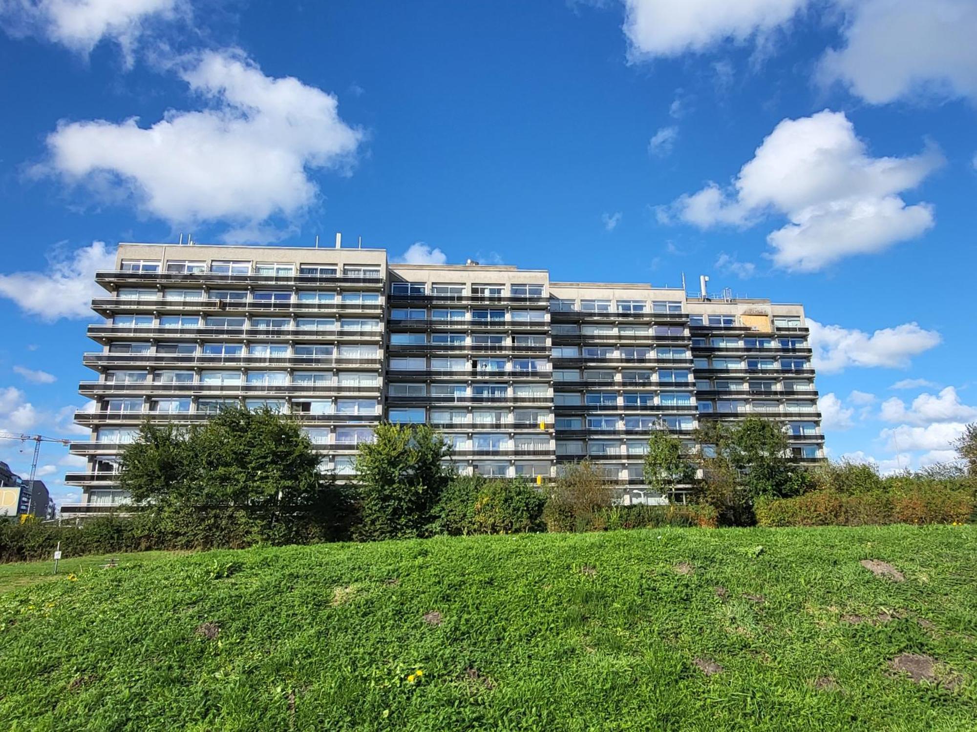 Studio With Sea View And Panoramic View In Bredene Buitenkant foto